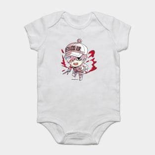 Hataraku Saibou: Cells at Work - White Blood Cell Baby Bodysuit